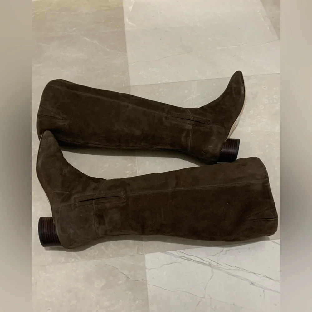 Elegant Vince Ramona Wide Calf Boot Size 37